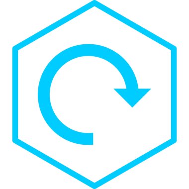 ok vektör simgesi. biçim düz sembol, mor renk, yuvarlak açılar, beyaz arkaplan