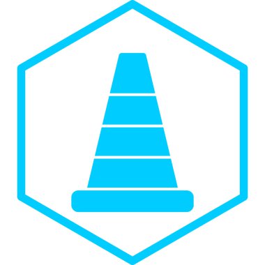 Koni. Web simgesi basit illüstrasyon