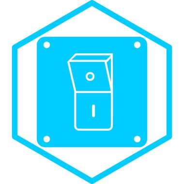 Modern b 'nin vektör illüstrasyonu kapı simgesinden yoksun