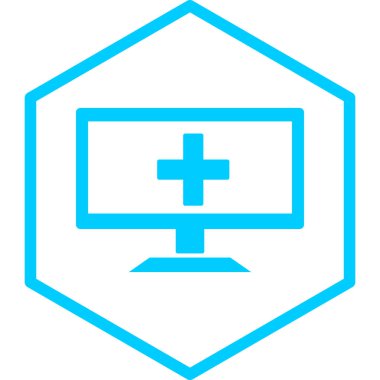 tıbbi ve sağlık vektör simgesi