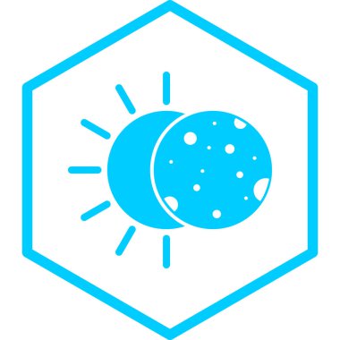 Güneş Simgesi Vektör illüstrasyonu