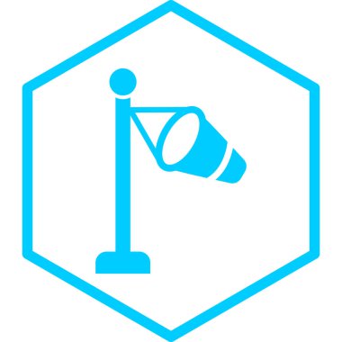 Bayrak. Web simgesi vektör illüstrasyonu