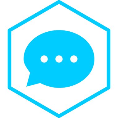 Sohbet balonu Web simgesi