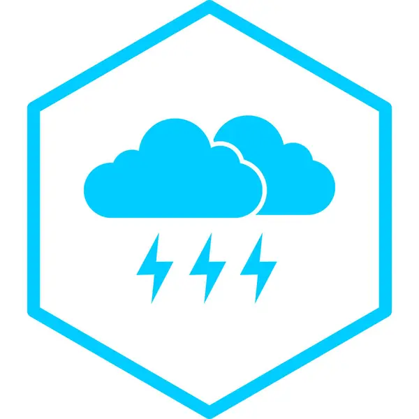 Cloud Web Icon Simple Illustration — Stock Vector