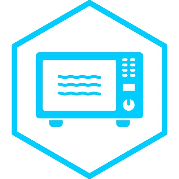 Magnetron Eenvoudige Illustratie — Stockvector