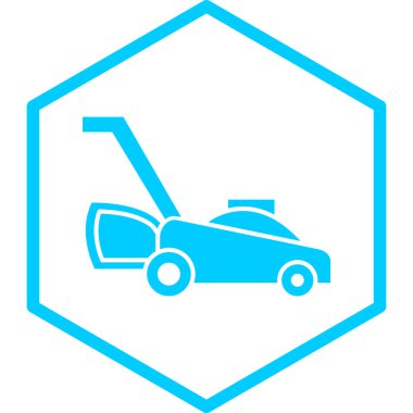 Bir araba simgesinin illüstrasyon vektörü