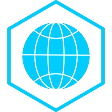 Dünya haritası. Basit resimleme