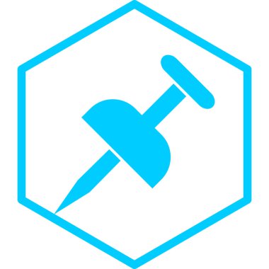 Pin 'i it. Basit illüstrasyon