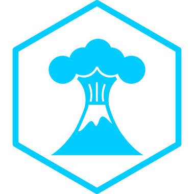 Bir ağaç simgesinin vektör illüstrasyonu