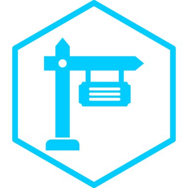 Yapı simgesinin vektör illüstrasyonu