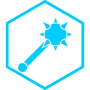 Sihirli değnek. Basit resimleme