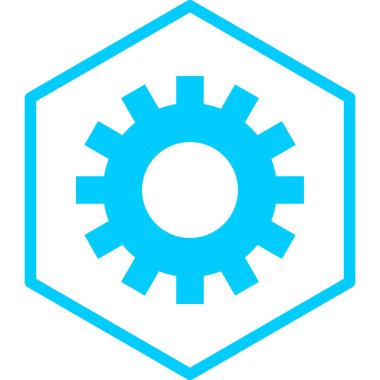 Teçhizat Web simgesi basit illüstrasyon