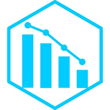 Bar çizelgesi. Web simgesi