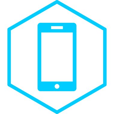 Cep telefonu. Web simgesi