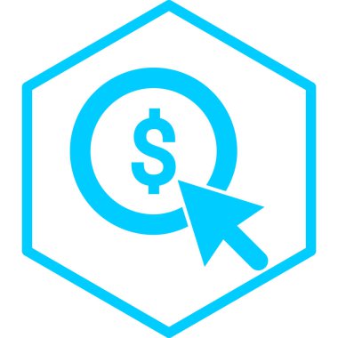 Dolar. Web simgesi basit illüstrasyon