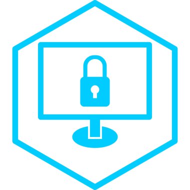 Güvenlik sistemi. Basit resimleme