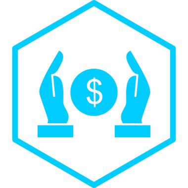 Dolar işareti. Web simgesi