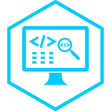 seo modern simgesinin vektör illüstrasyonu