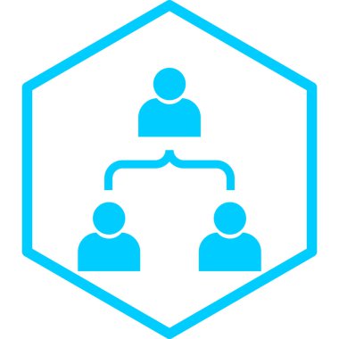 iş ekibi simgesi, vektör illüstrasyonu