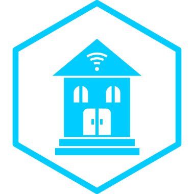 ev vektörü simgesi modern illüstrasyon
