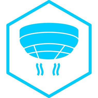 Bir su damlası simgesinin vektör illüstrasyonu