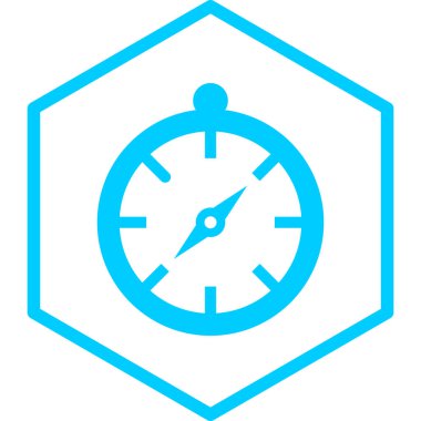 pusula simgesi modadan izole edilmiş arkaplan