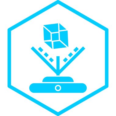 Kutu. Web simgesi basit illüstrasyon