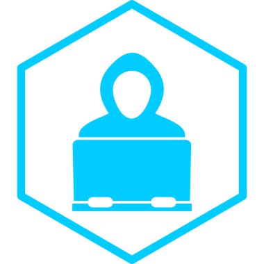 İş ve eğitim çizgisi ikonu. vektör illüstrasyonu