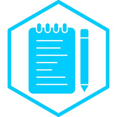 Belge. Web simgesi basit illüstrasyon