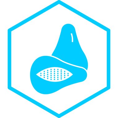 Bir kadın simgesinin vektör illüstrasyonu