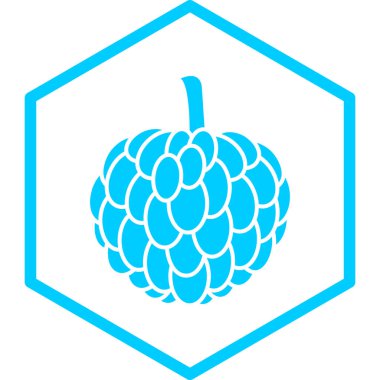 Tek bir simgenin vektör illüstrasyonu