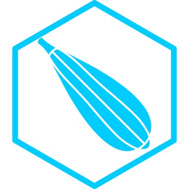 Bir beyzbol ikonunun vektör illüstrasyonu