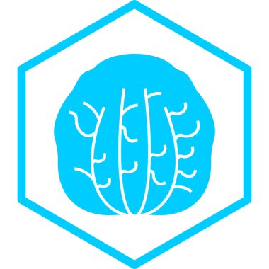 Bir ağaç simgesinin vektör illüstrasyonu