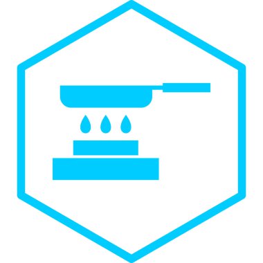 su damlası simgesi, vektör illüstrasyonu