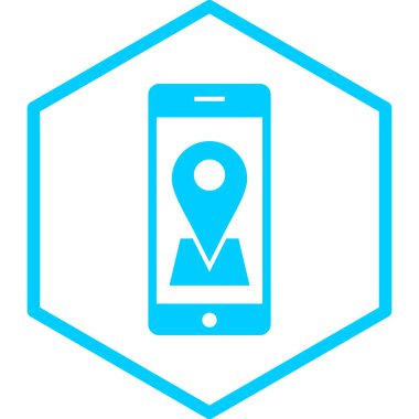 Cep telefonu. Web simgesi