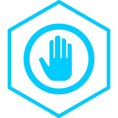 el simgesi, vektör illüstrasyonu