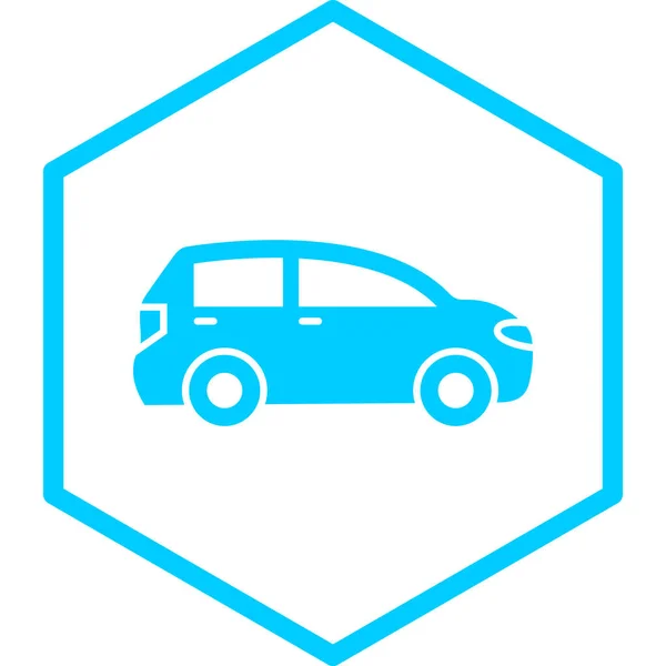 Icono Coche Vector Ilustración — Vector de stock