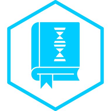 DNA simgesi vektör illüstrasyonu