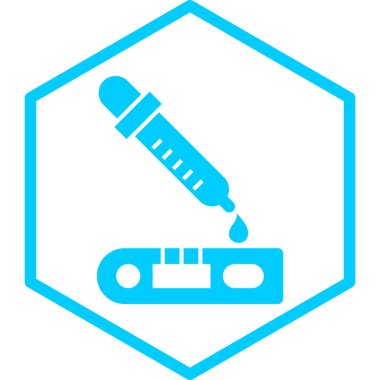 Şırınga. Web simgesi basit illüstrasyon