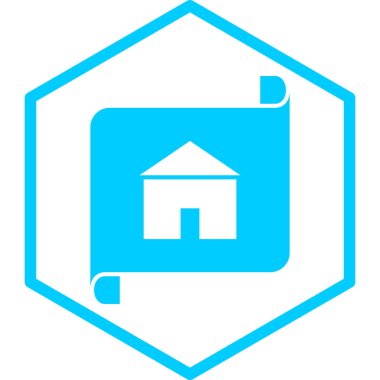 ev simgesi vektör illüstrasyonu