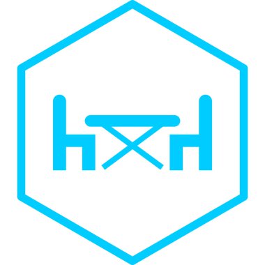 Restoran simgesi, vektör illüstrasyonu basit tasarım