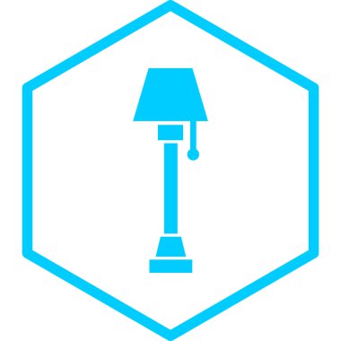 Lamba. Web simgesi basit illüstrasyon