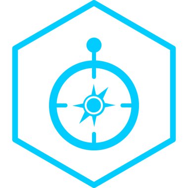 Pusula simgesi vektör resimlemesi