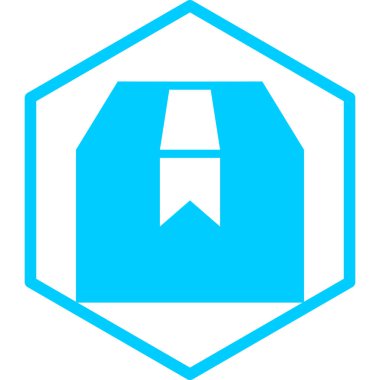 Basit bir simgenin vektör illüstrasyonu