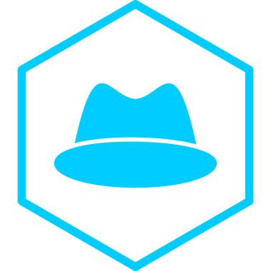 hat vektör simgesi modern basit illüstrasyon