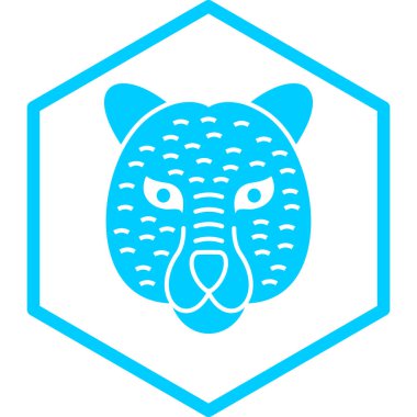 Kaplan. Web simgesi basit illüstrasyon