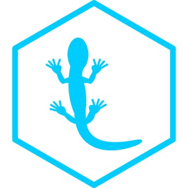 Mavi beyaz giyen bir kadının vektör çizimi