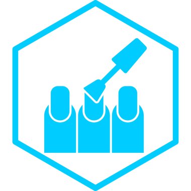 boya fırçası ikonu. vektör illüstrasyonu