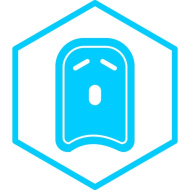 Bir kitap simgesinin vektör illüstrasyonu