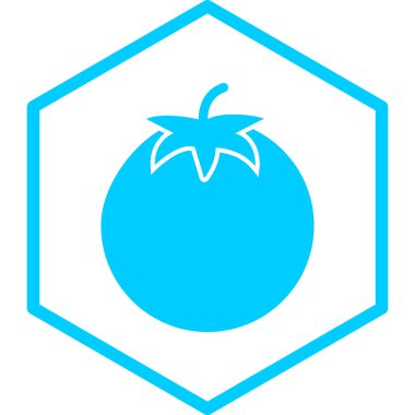 Tek bir simgenin vektör illüstrasyonu